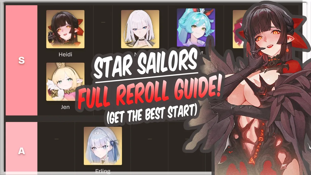 Star Sailors reroll guide — best starter partners and banner targets